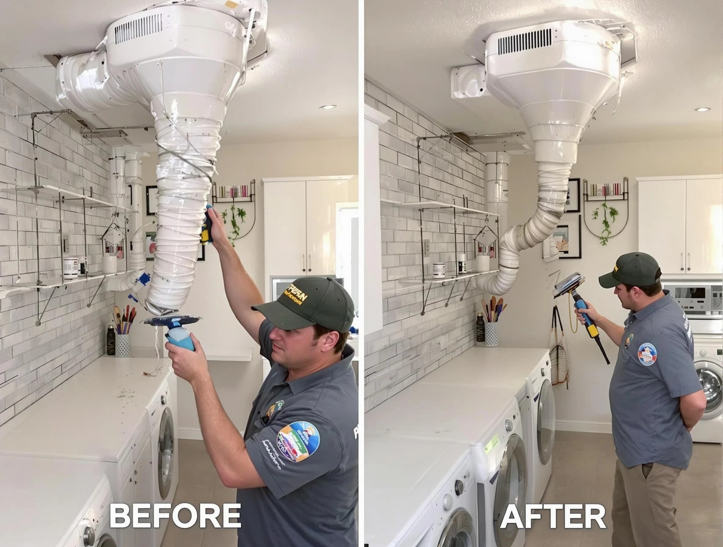Professional dryer exhaust vent cleaning by Watertown Town Dryer Vent Cleaning in Watertown Town