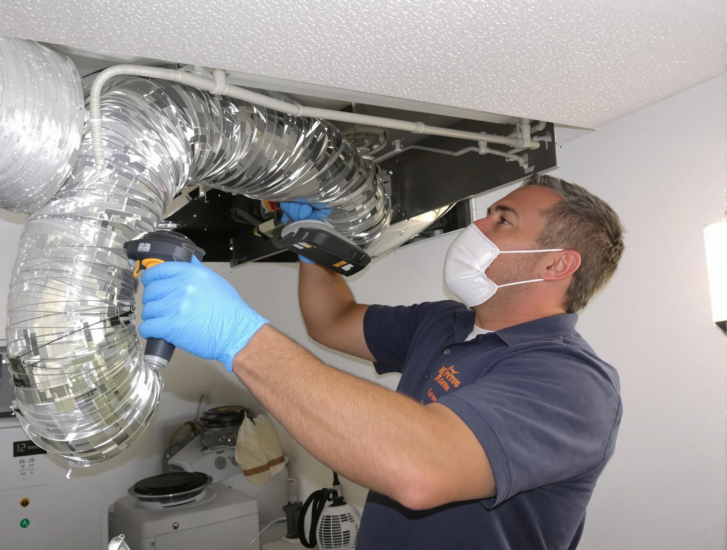 Watertown Town Dryer Vent Cleaning professional performing thorough residential dryer vent cleaning in Watertown Town